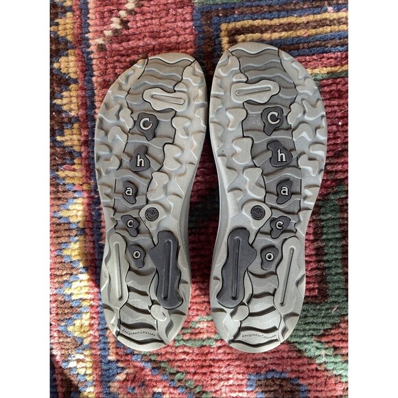 Chaco Black Faux Suede Thong Sandal Flip Flop Size 9 Women’s - Picture 4 of 5